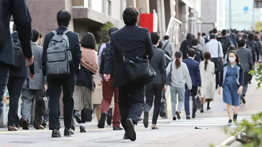 日本人走路